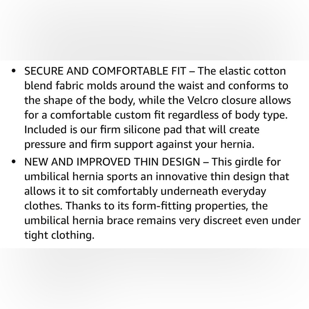 2 for $30 🆕Adult | Umbilical Hernia Belt - Picture 8 of 16